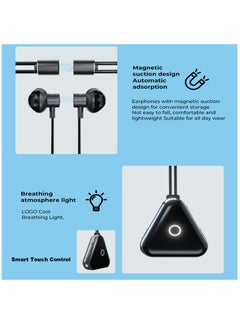 Excefore Around The Neck Headphones Wireless Bluetooth Around The Neck Earbuds Neckband Bluetooth Headphones Headset Neck Band Bluetooth Earbuds Neckband Head Phones Ear Buds  - Image 3