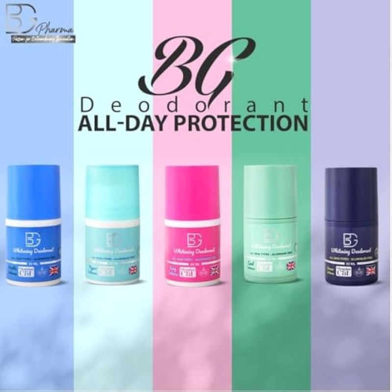 BG Deodorant Roll-On Aroura Intense – 50 ML-48-Hour Protection - Aluminum-Free - Soft & Gentle - Image 5