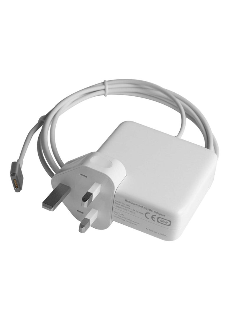 Generic - 60W T-tip Replacement Adapter AC Charger T-Tip and UAE AC Plug Power Adapter Replacement Charger for Magsafe2 Compatible with 13 Inch MacBookPro - Image 1