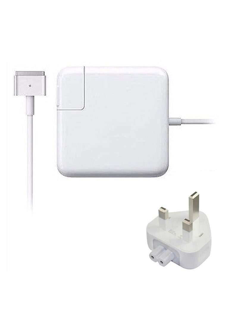 Generic - 60W T-tip Replacement Adapter AC Charger T-Tip and UAE AC Plug Power Adapter Replacement Charger for Magsafe2 Compatible with 13 Inch MacBookPro - Image 1