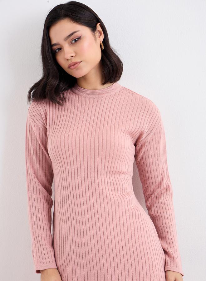 Amirah Women Textured Knit Top and Pants Winter Modest Set - Image 3