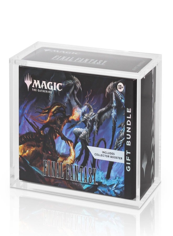 Baskiss Acrylic Magnetic Case for Magic The Gathering Standard Bundle, 7mm Ultra-Thick Display Cover with 4 Magnets - Image 1