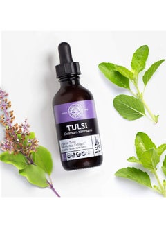 global healing center Global Healing Organic Tulsi (Holy Basil Leaf Extract) Vegan Liquid Supplement Drops Bioavailable Ayurvedic Herb For Normal Stress Response Natural Energy & Immune Support 2 Fl Oz Tincture  - Image 5