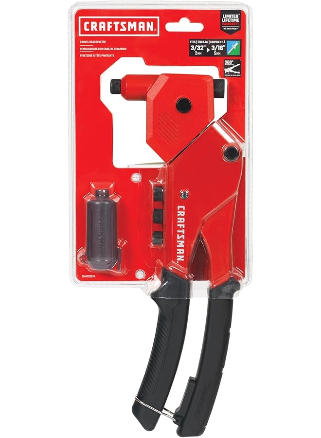 CRAFTSMAN Pop Rivet Tool, Swivel Head Gun (Cmht82674) - Image 3