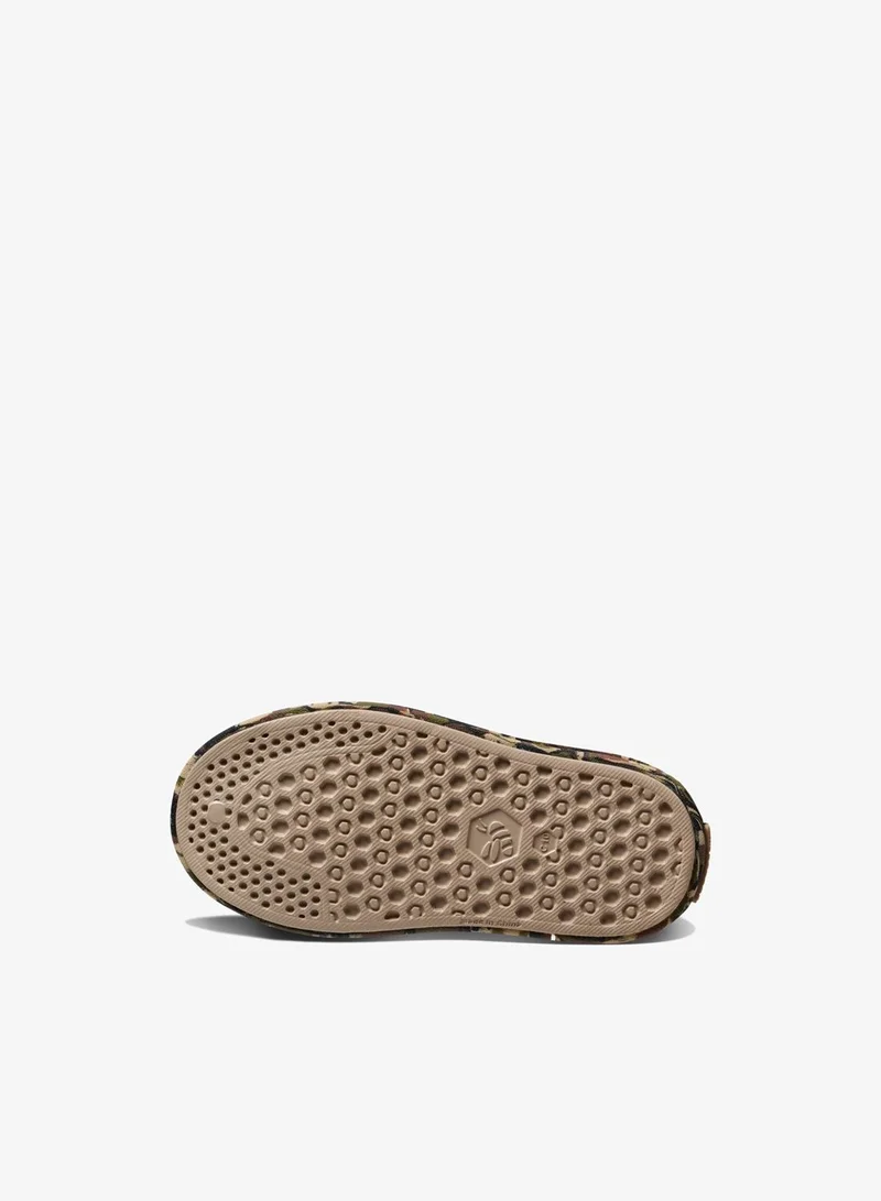 Joybees Solid Driftwood/Camo Boys Skate Sneaker for Men | Best Price UAE