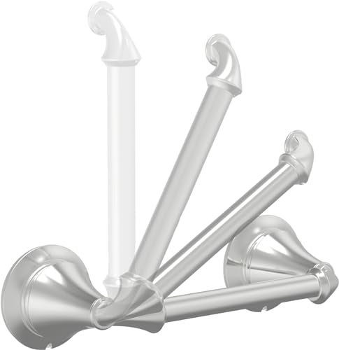DELTA FAUCET Rubber Limited 79450-SS Linden Wall Mount Pivot Arm Toilet Paper Holder Bath Hardware Accessory in Stainless Steel - Image 2