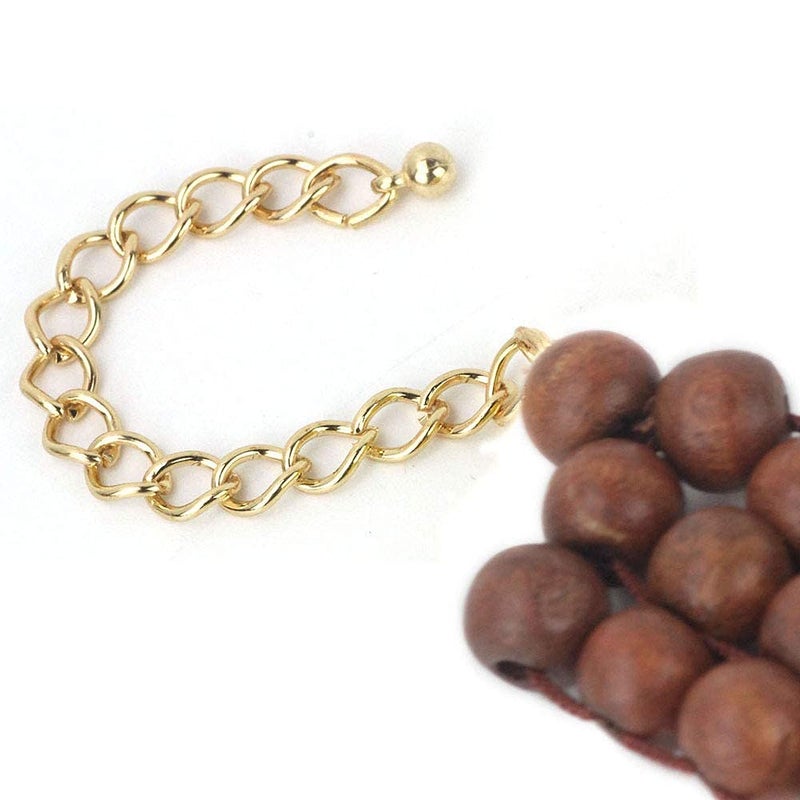 Coiris Boho African Wooden Beaded Bib Statement Necklace Strands Layered Cluster Chunky Collar Choker Wood Necklace for Women Fashion Costume Jewelry(N0065-Brwon) - Image 5