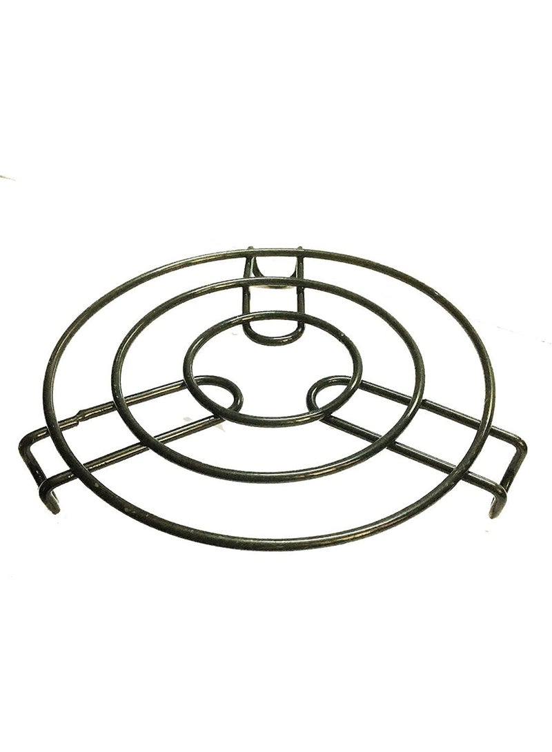 حامل أواني ساخنة ستانلس ستيل - لون أسود - Image 1