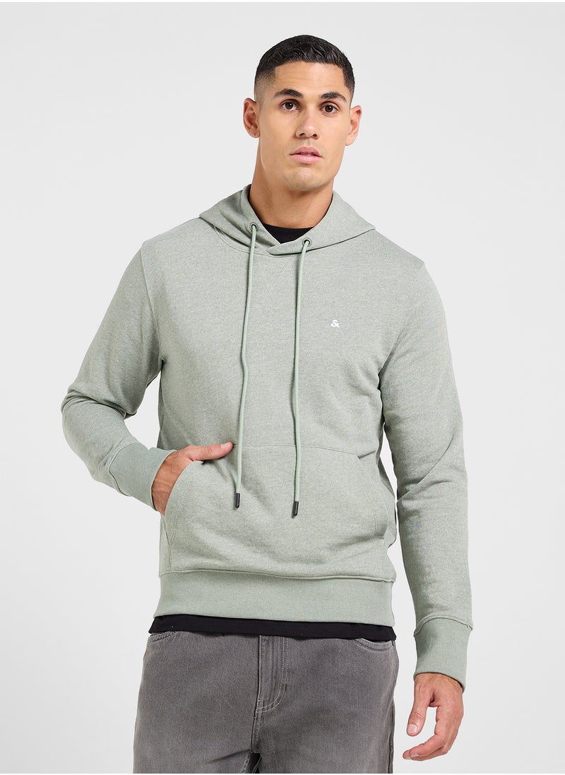 JACK & JONES Graphic Print Pull Over Hoodie  - Image 1
