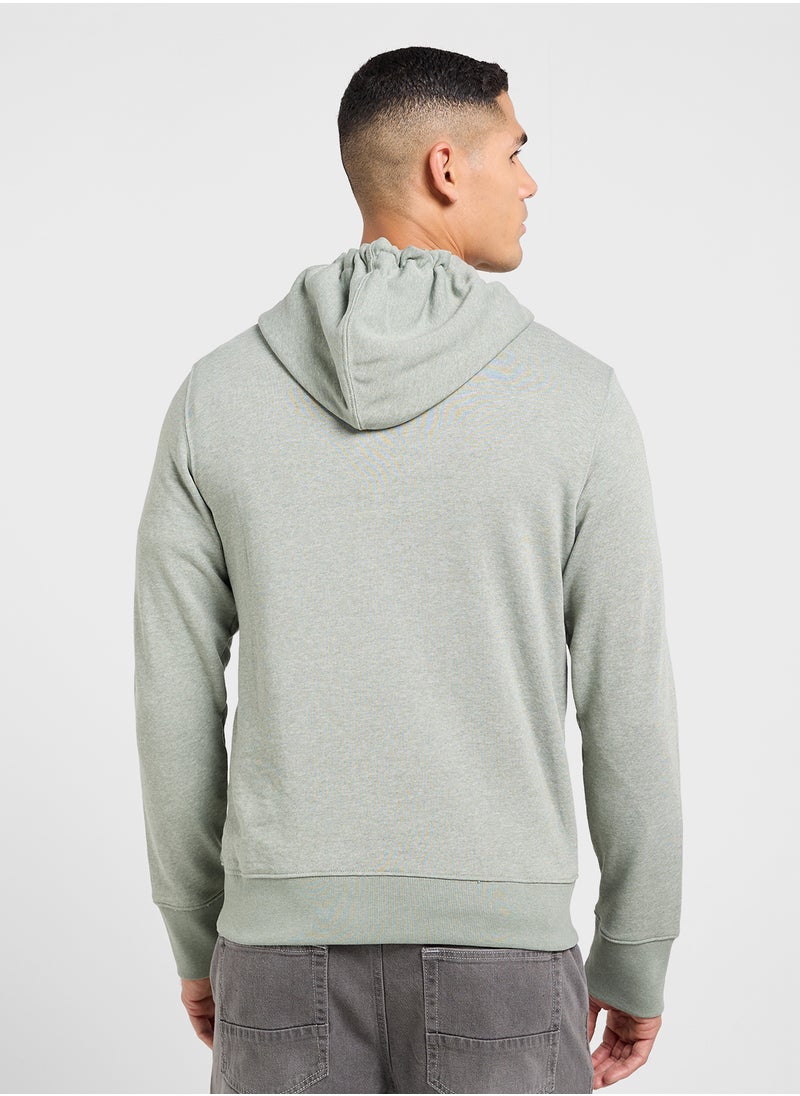 JACK & JONES Graphic Print Pull Over Hoodie  - Image 2