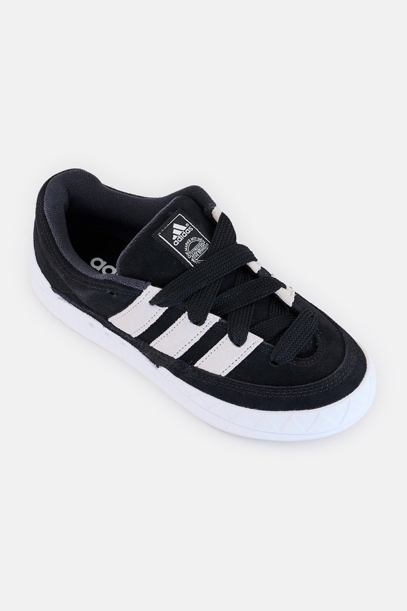 Adidas Kids Boy Adimatic Lace Up Outdoor Shoes, Black - Image 1