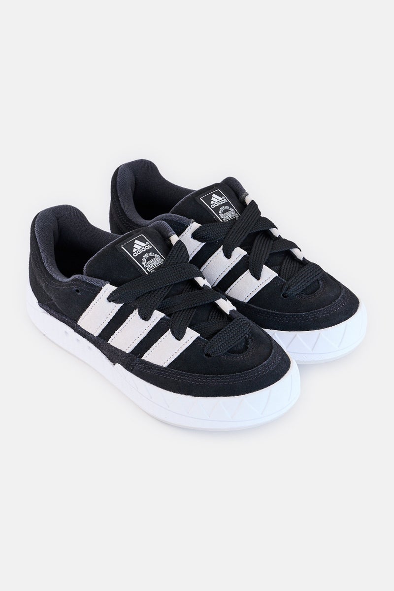 Adidas Kids Boy Adimatic Lace Up Outdoor Shoes, Black - Image 2