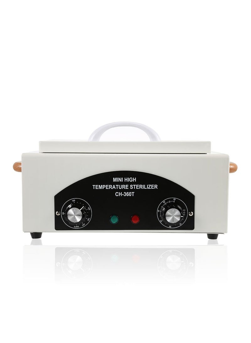 SMITH CHU High Temperature Metal Tool Cleaning Box 110V 300W 15L with Timer Manicure Pedicure SPA Salon Barber Equipment for Sundry Beauty Hair Nail Metal Tools with Handle 