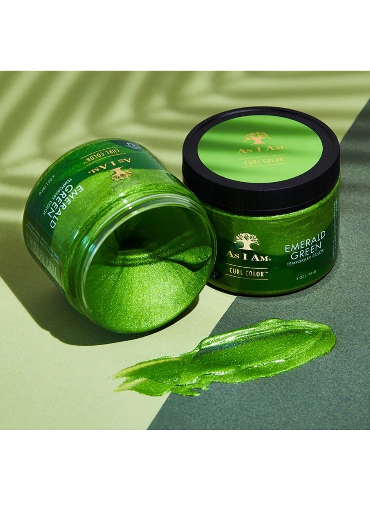As I Am جل تجعيد الشعر باللون الأخضر الزمردي 6 أونصات - Image 3