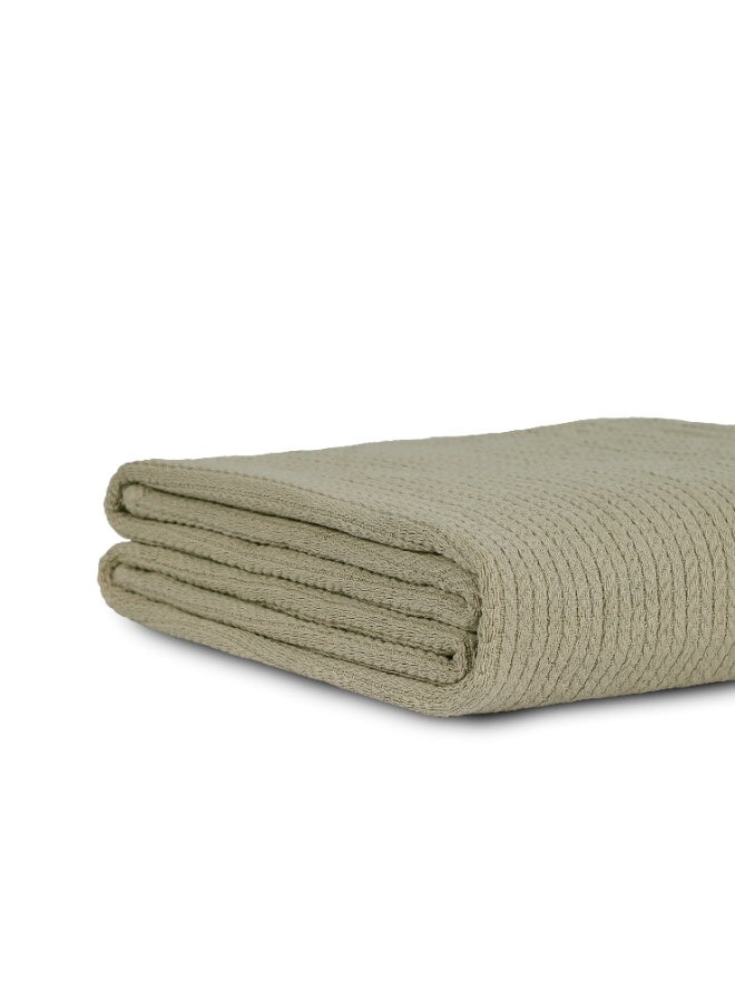 Nile Weave Elegant Egyptian Cotton Orchid Throw Blanket – ultra-soft, lightweight, and beautifully crafted. Enjoy luxurious comfort, breathable warmth, and timeless sophistication in any room. - Image 1