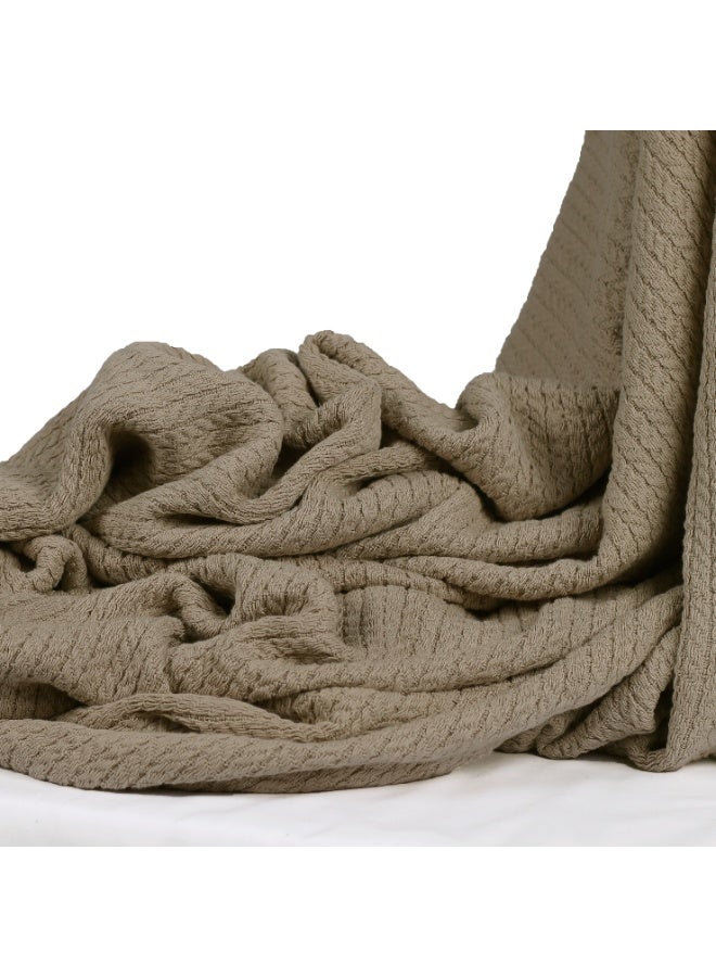 Nile Weave Elegant Egyptian Cotton Orchid Throw Blanket – ultra-soft, lightweight, and beautifully crafted. Enjoy luxurious comfort, breathable warmth, and timeless sophistication in any room. - Image 2
