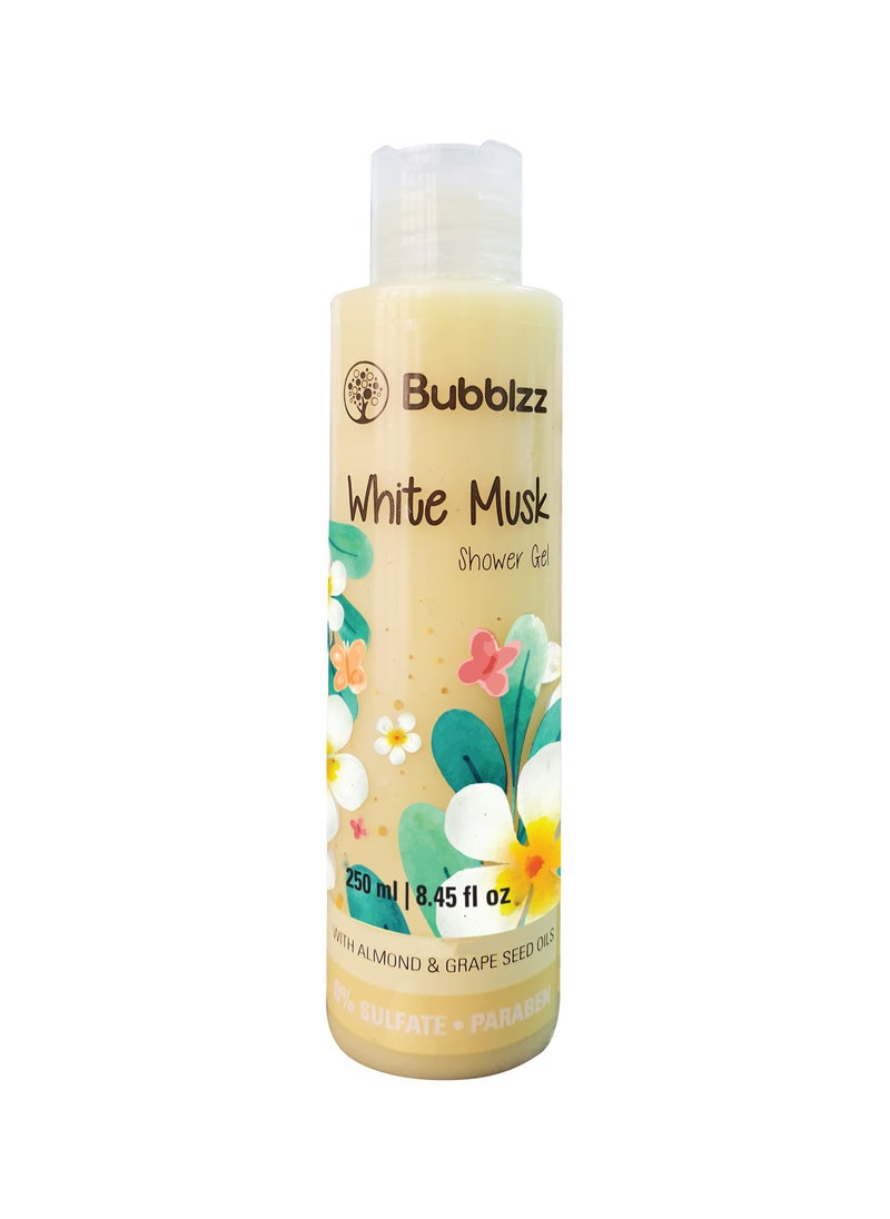 Bubblzz White Musk Shower Gel - 250 ml 