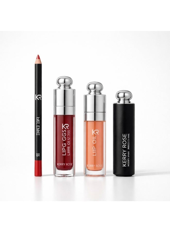 Kerry Rose Makeup Products Best Quality Soft Matte Finish Office Wear Shades Light On Lips - Image 1