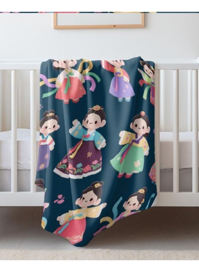 general Children's or student cartoon flannel thin blanket (warm and comfortable, suitable for sleep, games) 100cm*150cm - Image 4