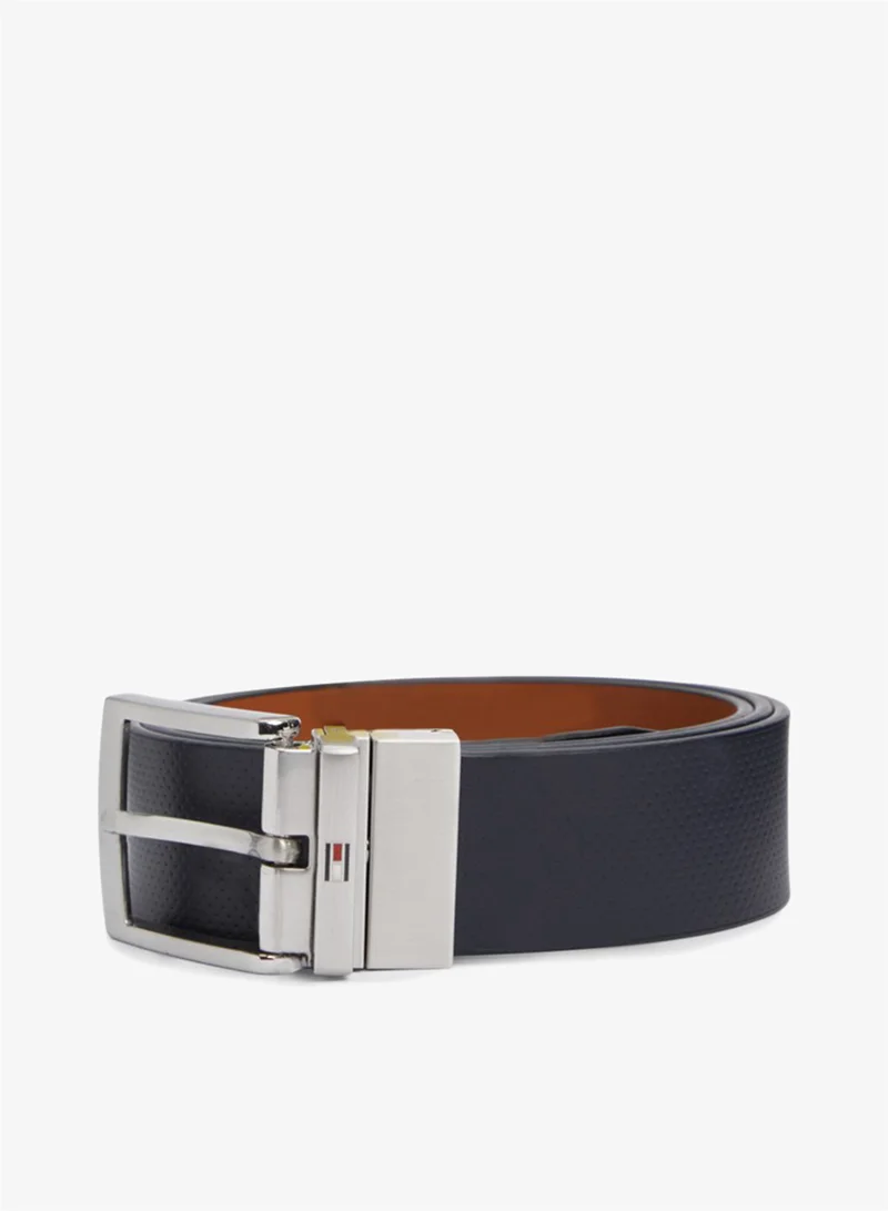 Tommy Hilfiger Logo Buckle Reversible Belt