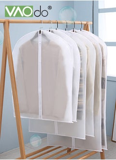 VAOdo 14PCS Clothes Dust Covers Large Medium and Small 3 Sizes Transparent Breathable Hanging Zip Clothes Storage Cover  - Image 3