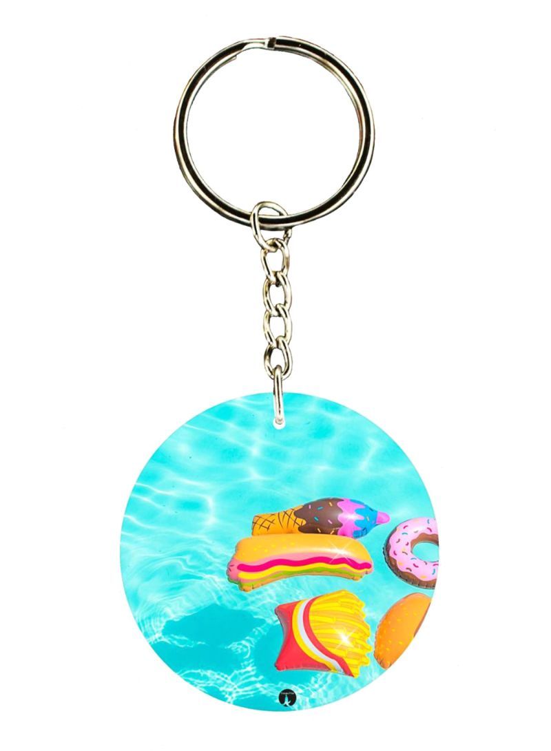 RKN Pool Printed Keychain