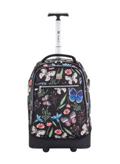 Wires 3 Piece Kids School Trolley Bag laptop compartment 2 Wheels With Lunch bag & Pencil Case  - Image 4