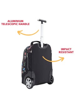 Wires 3 Piece Kids School Trolley Bag laptop compartment 2 Wheels With Lunch bag & Pencil Case  - Image 5