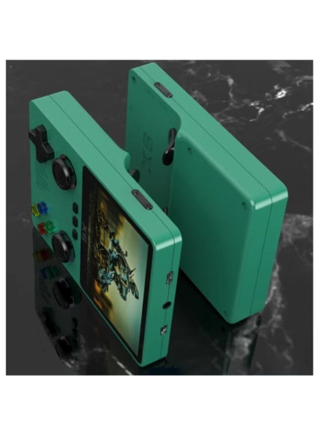 Portable video game console, X6 handheld game controller – retro games with 32GB storage, over 10,000 classic games, 3.5-inch IPS screen, multi-platform emulator, portable and fun for all ages - Image 2