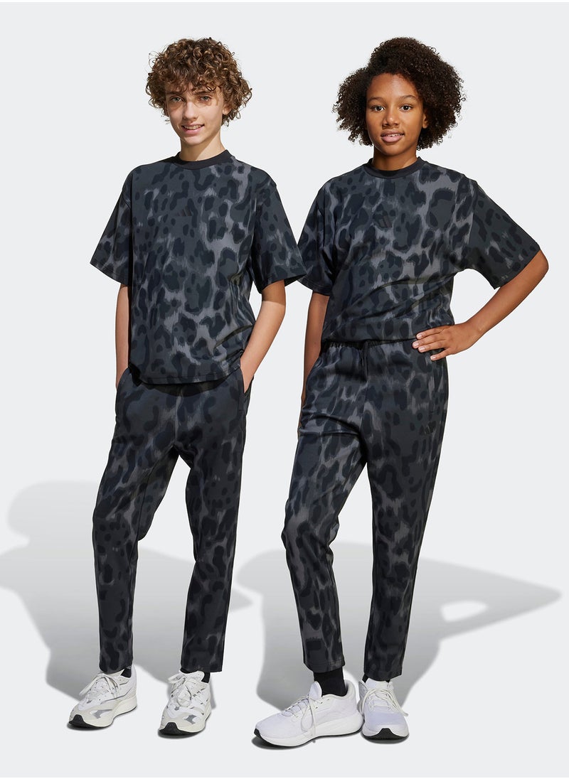 Adidas Youth Future Icons All Over Pritned Pants  - Image 1