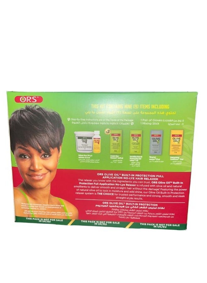 Olive Oil Built-In-Protection-Full Application No-Lye-Hair-Relaxer-Normal - Image 2
