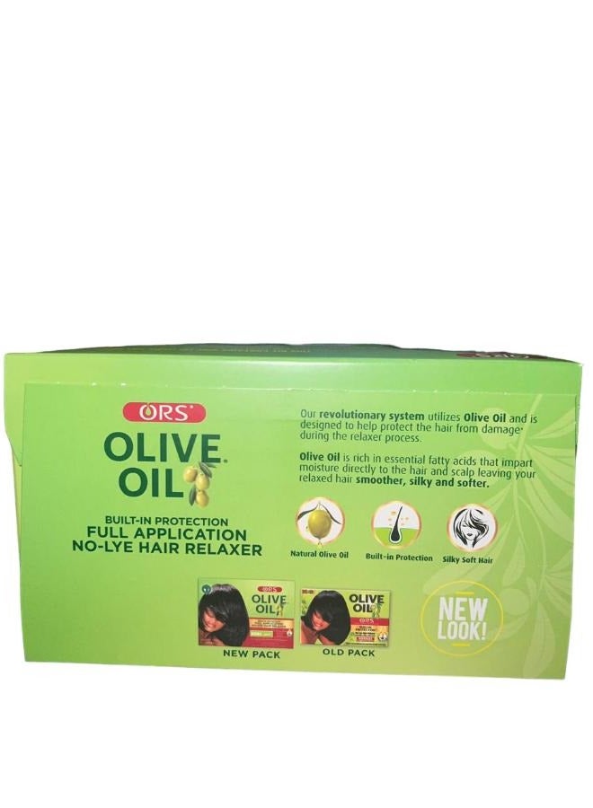 Olive Oil Built-In-Protection-Full Application No-Lye-Hair-Relaxer-Normal - Image 3