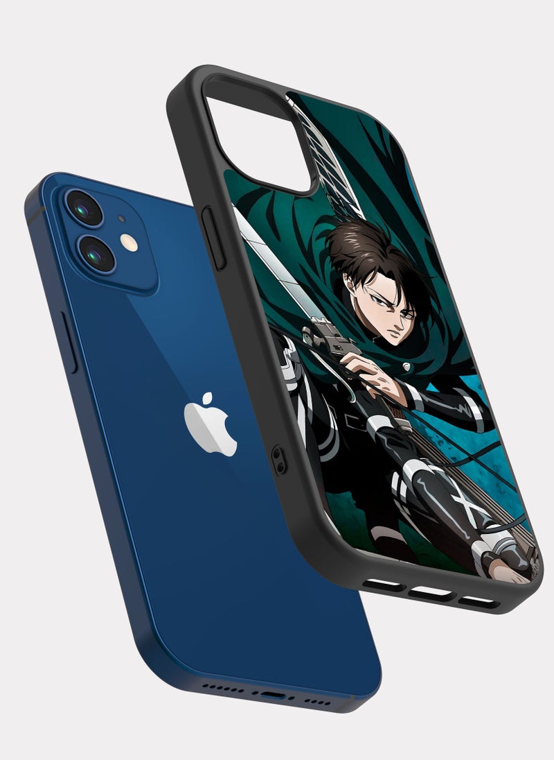 بكسلات كفر ايفون 12 ليفاي هجوم العمالقة اخضر - Image 2