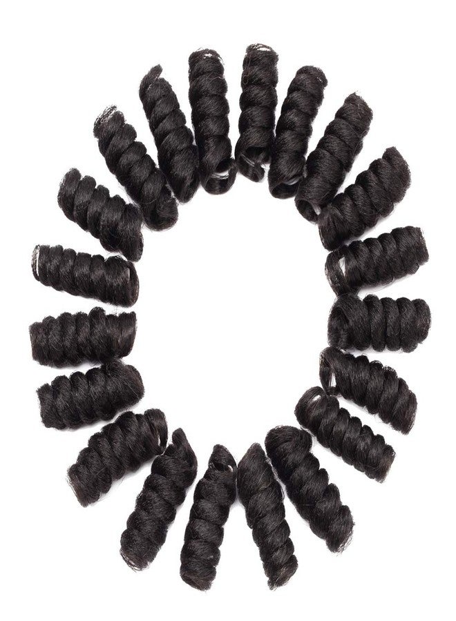 S-noilite [5 packs] Short Curls Crochet Hair Braids for Black Women 12mm Jamaican Bounce Curls Jump Wand for DIY Mohawk Afro Twist Braided Wigs Braiding Hair Extensions (10",Dark Brown) - Image 2