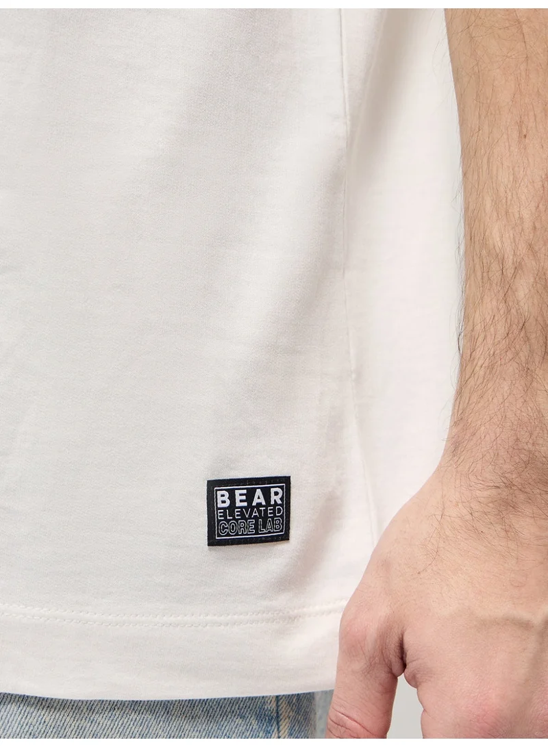 The Bear House  Men’s Cotton T-Shirt – Soft, Breathable & Comfortable, Perfect for Casual Wear, Ideal for Everyday & Summer for Men | Best Price UAE