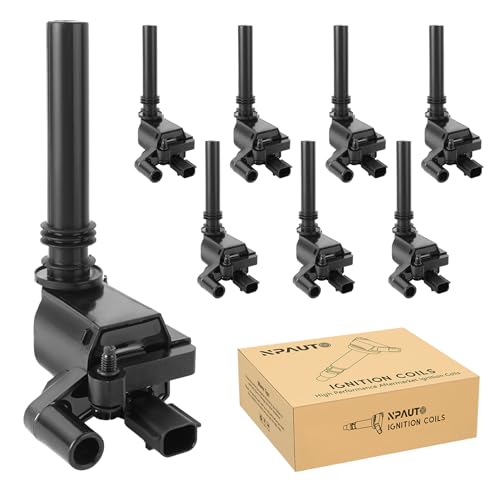 NPAUTO Ignition Coil Pack Replacement for 5.7L V8 Hemi 2003 2004 2005 Dodge Ram 1500 2500 3500, Dodge Durango, 5.7 SLT ST Pickup, UF378, Set of 8 - Image 1