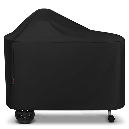 Unicook Grill Cover Compatible with Weber Performer Deluxe Charcoal Grills 22-Inch, BBQ Cover for Outside, Heavy Duty Waterproof Fade Resistant Barbecue Protector, Compared to Weber 7152 - Image 1