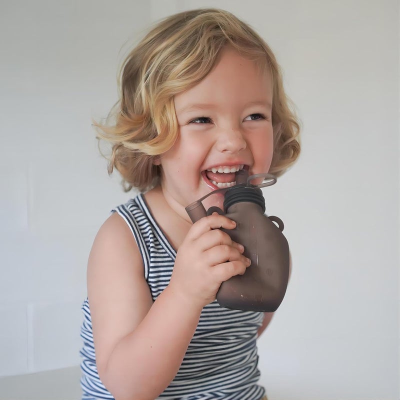 Haakaa Happii Bear Reusable Baby Food Pouch - Image 3