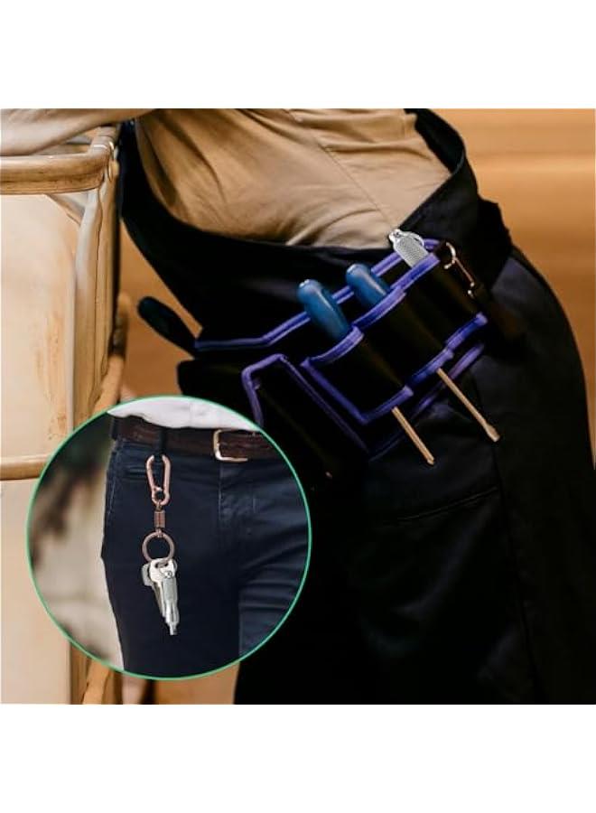 Loquat 2PCS Valve Core Removal Tools, Portable Valve Stem Tool Stainless Steel Tire Valve Core Disassembly and Repair Tool with 2pcs Keyring for Bicycle Car Motorcycle Repair Install Accessory - Image 4