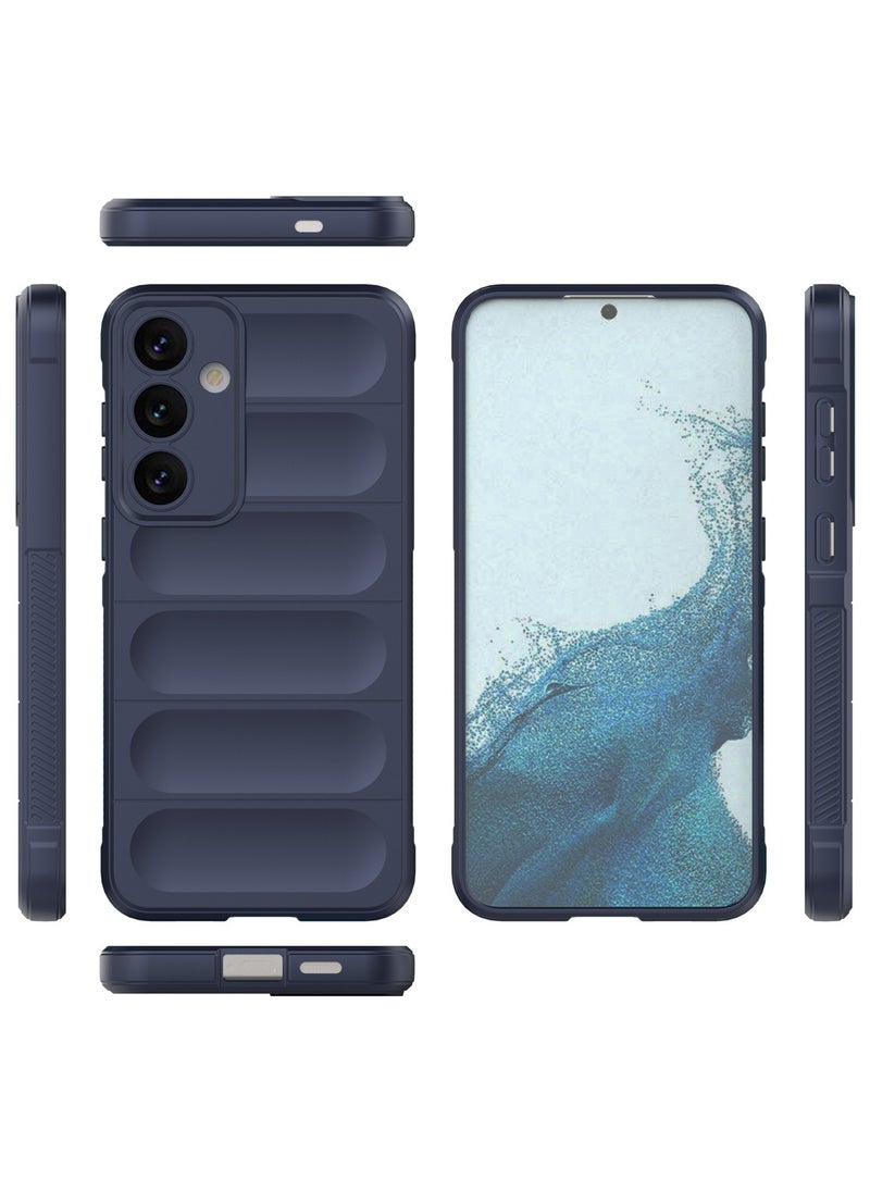 GOLDEN MASK GOLDEN MASK Compatible With Samsung Galaxy S24 Plus Magic Case ShockProof (Dark Blue)  - Image 2