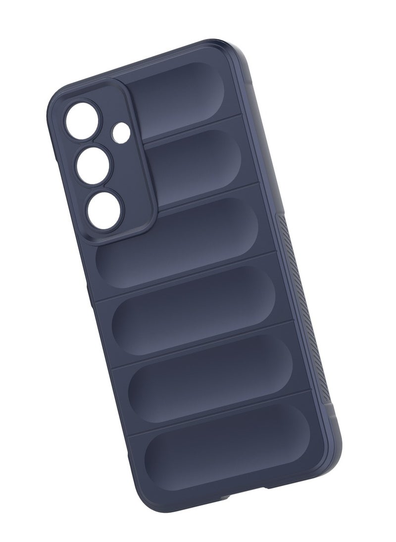 GOLDEN MASK GOLDEN MASK Compatible With Samsung Galaxy S24 Plus Magic Case ShockProof (Dark Blue)  - Image 5