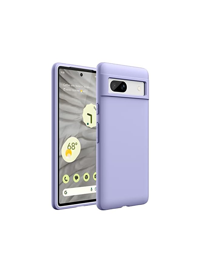 جي تيك حافظة JETech رفيعة لهاتف Google Pixel 7a مقاس 6.1 بوصة 2023، غطاء هاتف واقٍ رفيع ناعم من مادة TPU مع لمسة نهائية غير لامعة، مقاوم للصدمات (أرجواني) - Image 1