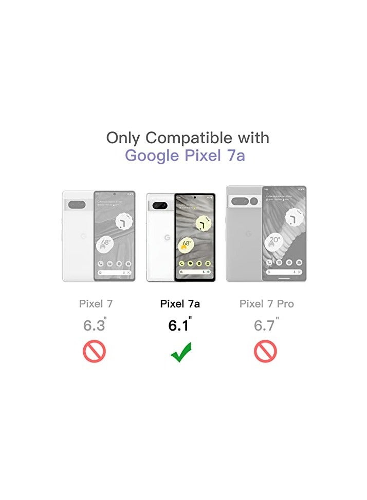 جي تيك حافظة JETech رفيعة لهاتف Google Pixel 7a مقاس 6.1 بوصة 2023، غطاء هاتف واقٍ رفيع ناعم من مادة TPU مع لمسة نهائية غير لامعة، مقاوم للصدمات (أرجواني) - Image 2