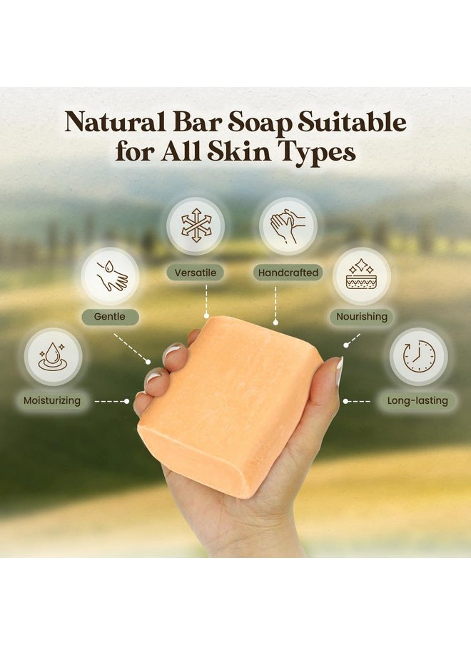 Amish Farms - Natural Soap Bar (6 Bars) - Made In Usa, Vegan, Clean Scent - Cold-Processed Soap Gifts For Men Or Women And Sensitive Skin (6 Pack) - Image 1