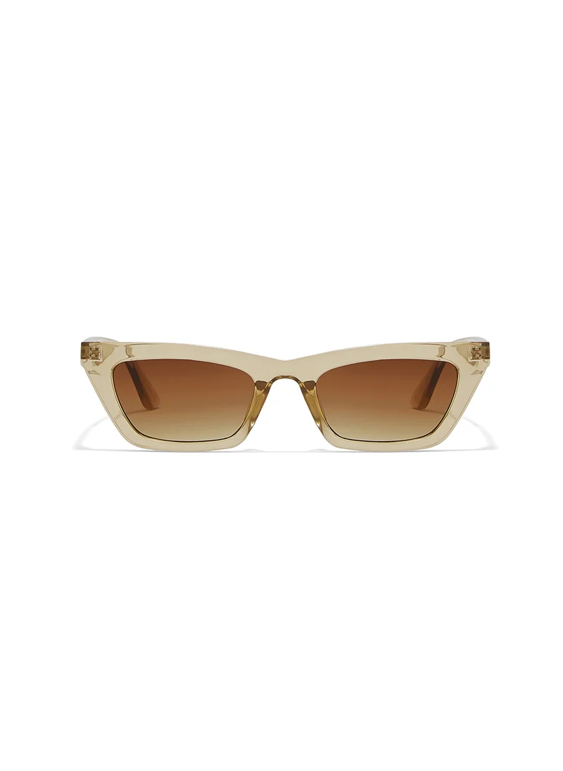 بلاك أوت Bare,Women Sunglasses, Cat Eye Sunglasses, UV Protection: UV400 (Beige,Brown)