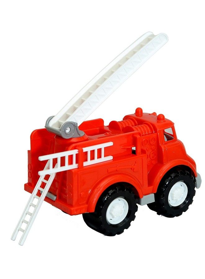 Goyal's Fire Brigade Ambulance Toy Vehicle With Fire Rescue Ladders No Metal Axle Or Nut Used No Sharp Edges Safe Toy For Baby Kids - Image 5