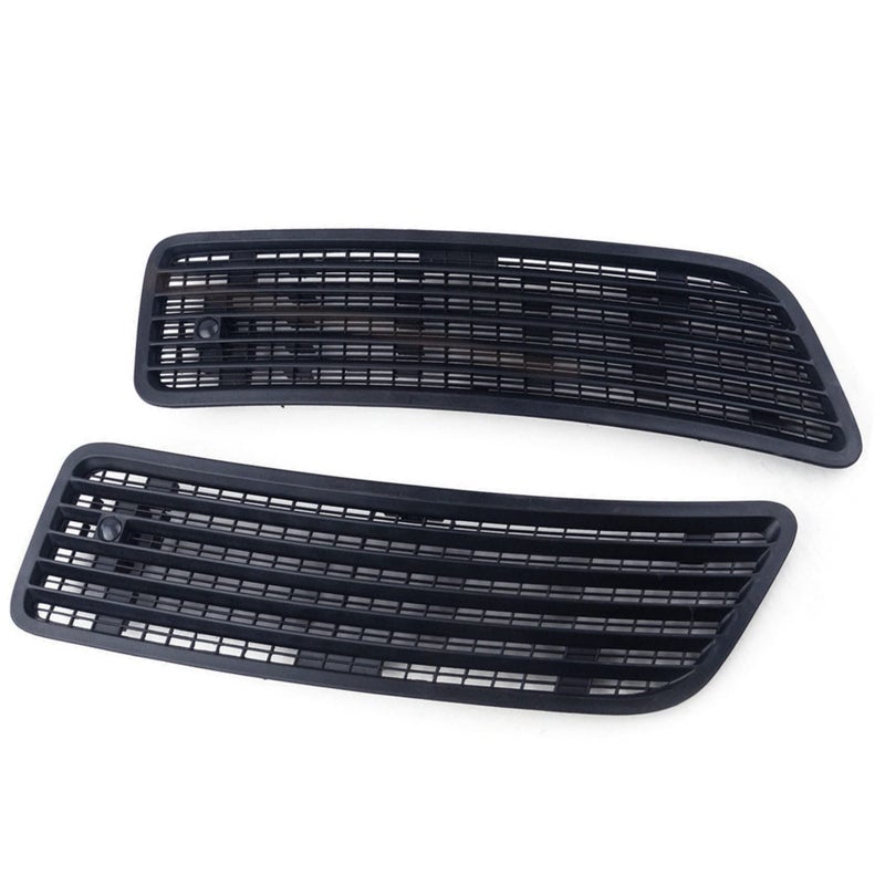 Partscollect Pair Hood Bonnet Upper Grill Vent Trim Compatible for MercedesBenz W221 W251 W216 S550 S320 S400 R350 2007 2008 2009 2010 2011 2012 2013 Replaces OE 2218800205 2218800305