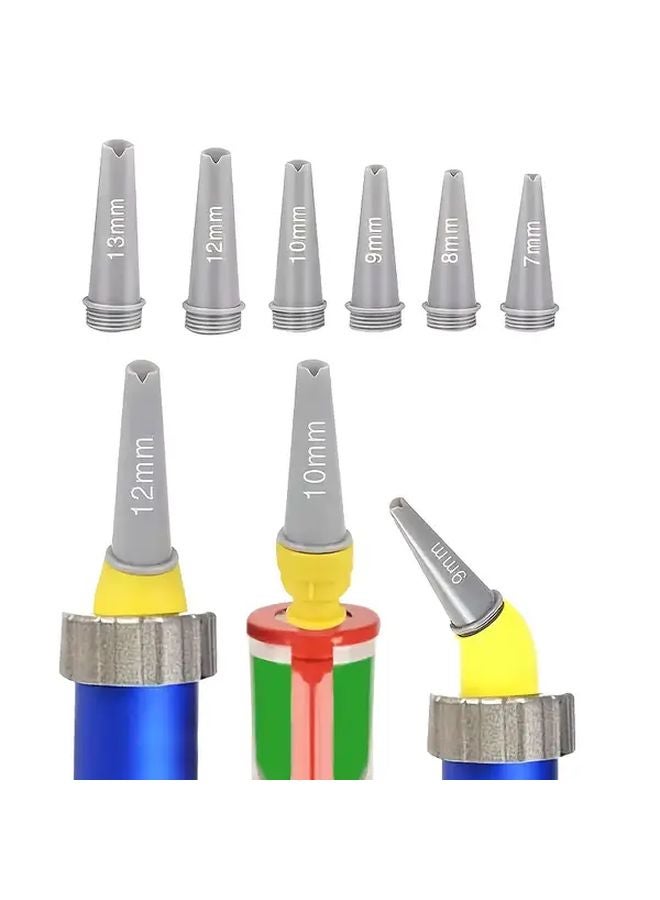 15pcs Silicone Caulking Gun Nozzle Set Plastic Material No Electricity Required - Image 2