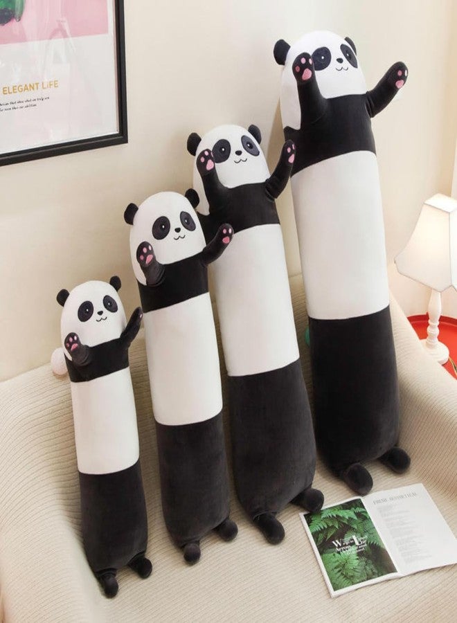 TechMax Solution Long Panda Plush Hug Pillow Cute Stuffed Animal Cushion Soft Toy for Kids Adults Bedroom Lounge Use - Image 2
