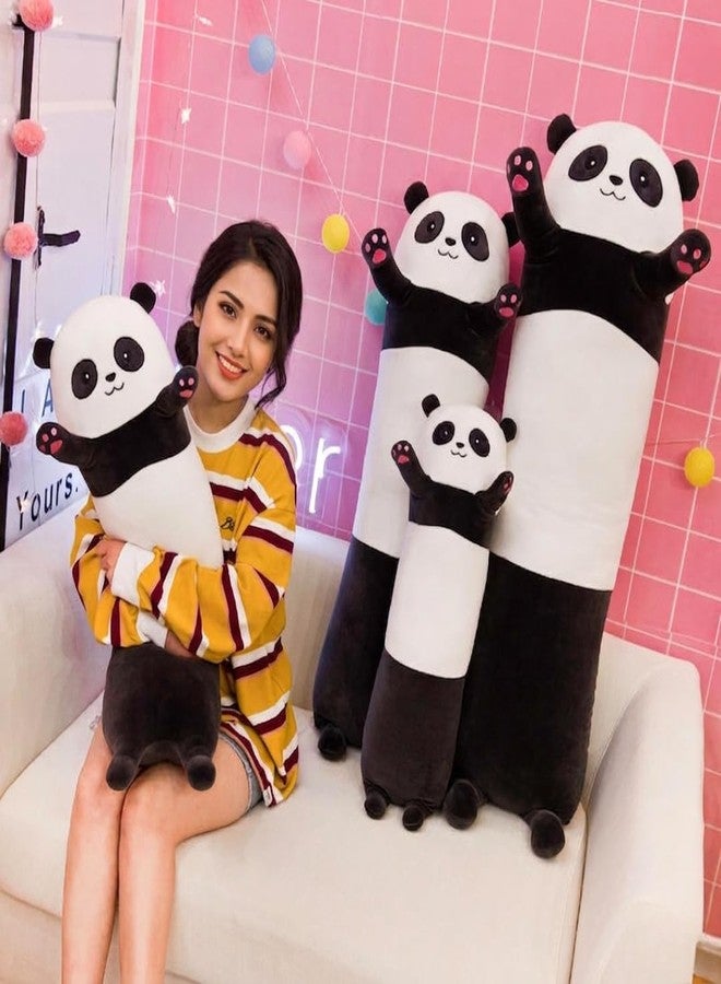TechMax Solution Long Panda Plush Hug Pillow Cute Stuffed Animal Cushion Soft Toy for Kids Adults Bedroom Lounge Use - Image 3
